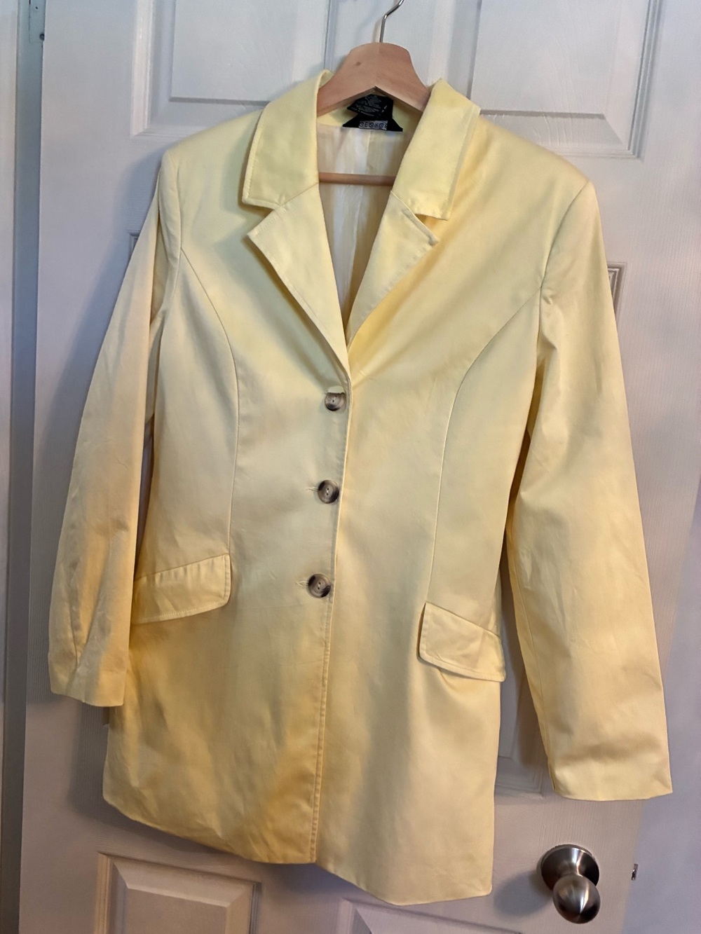 George Pale Lemon Yellow Women's Spring Jacket